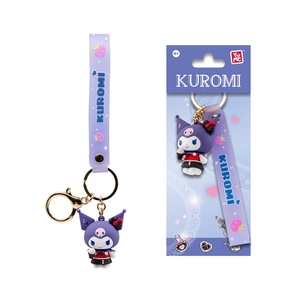 Sanrio Llaveros Kuromi Cute Outfit Series Kuromi Expositor (12)