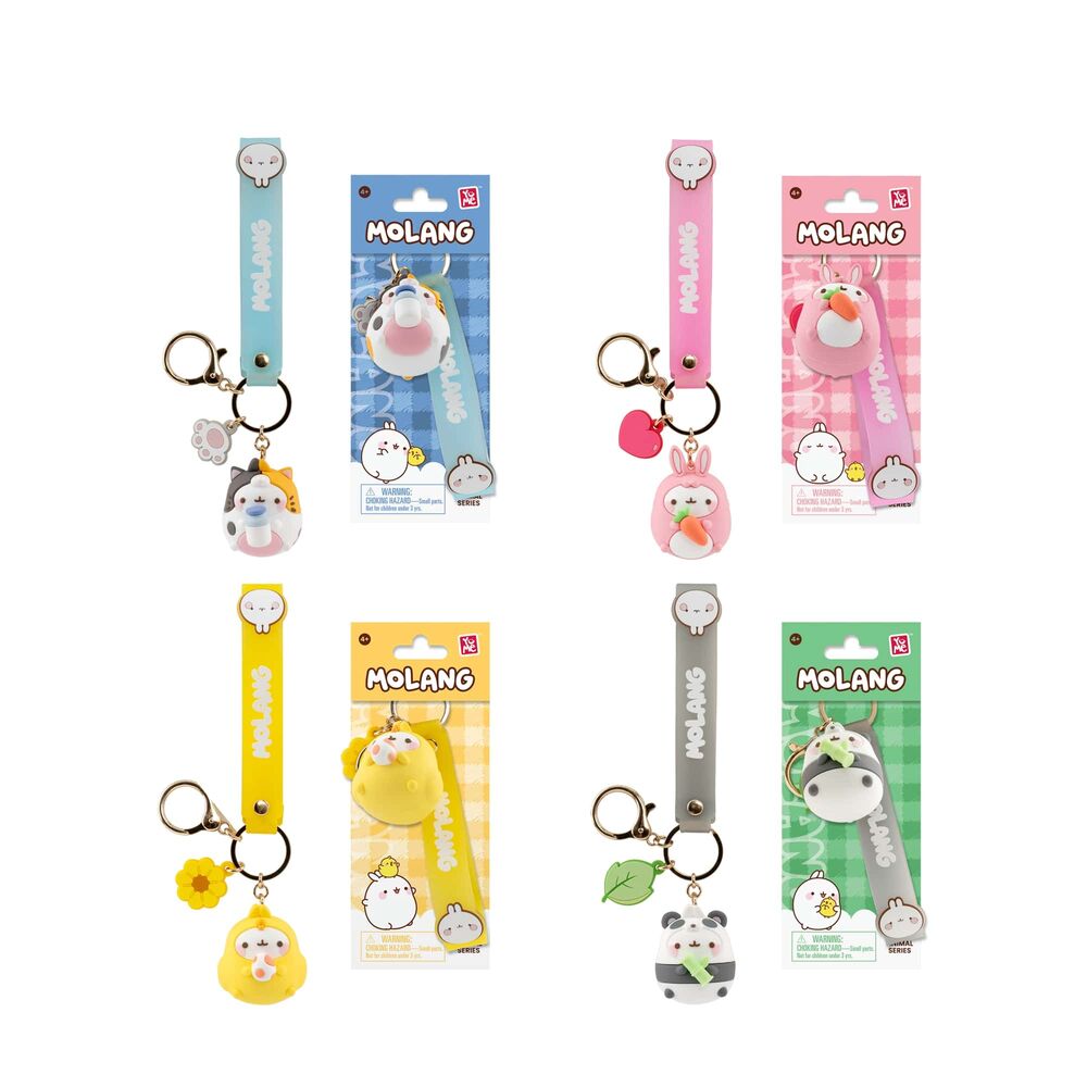 Molang Llaveros Animal Costume Series Expositor (9)