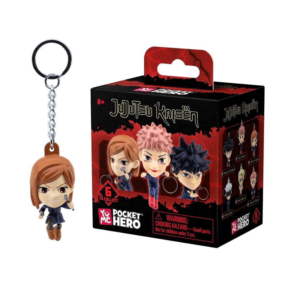 Jujutsu Kaisen Llaveros Pocket Hero Cajas Sorpresa Expositor (12)