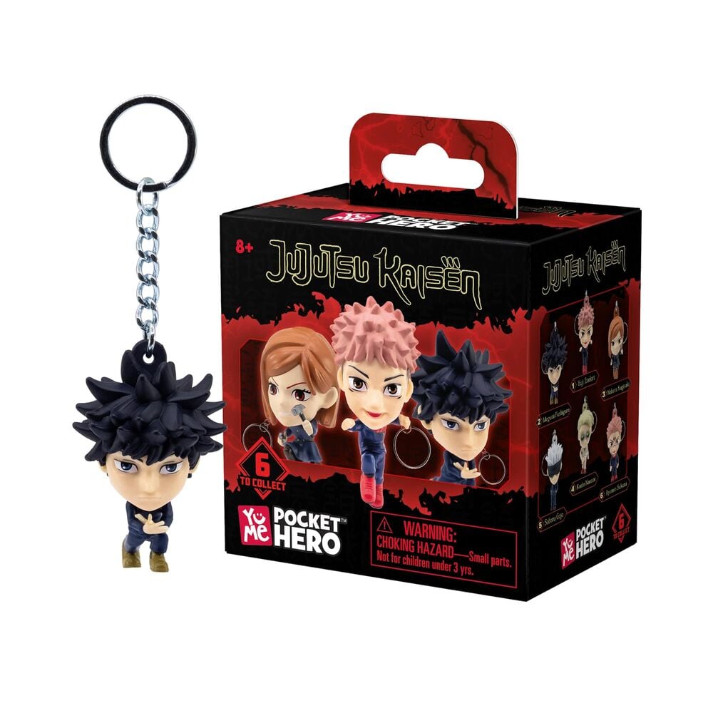 Jujutsu Kaisen Llaveros Pocket Hero Cajas Sorpresa Expositor (12)