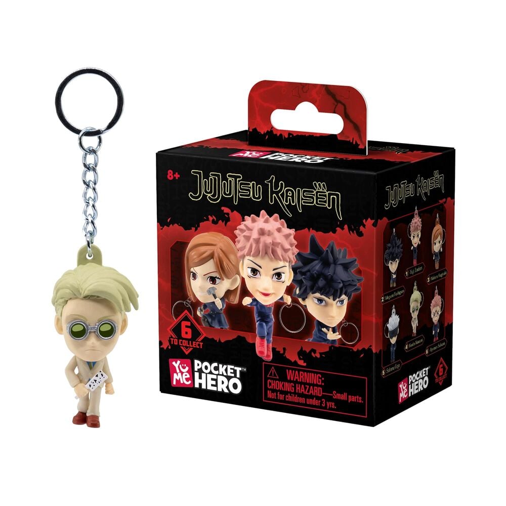 Jujutsu Kaisen Llaveros Pocket Hero Cajas Sorpresa Expositor (12)