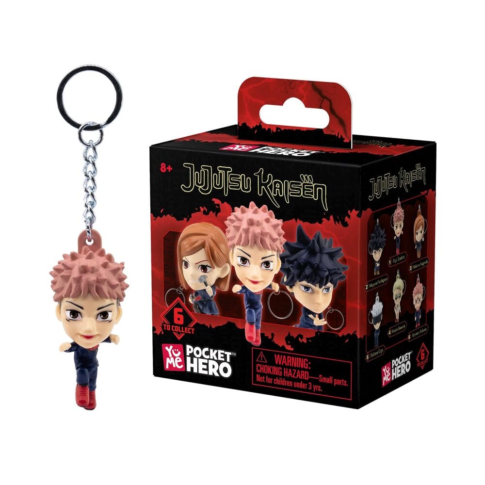 Jujutsu Kaisen Llaveros Pocket Hero Cajas Sorpresa Expositor (12)