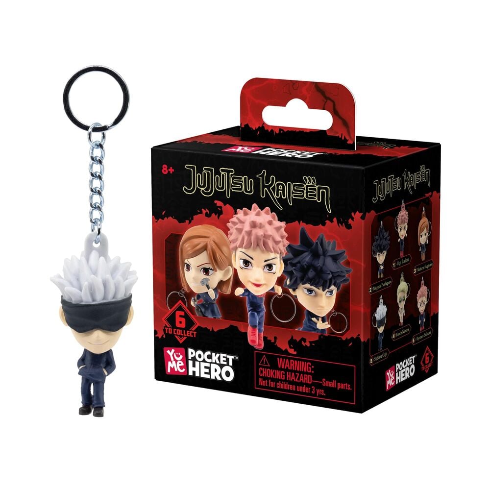 Jujutsu Kaisen Llaveros Pocket Hero Cajas Sorpresa Expositor (12)