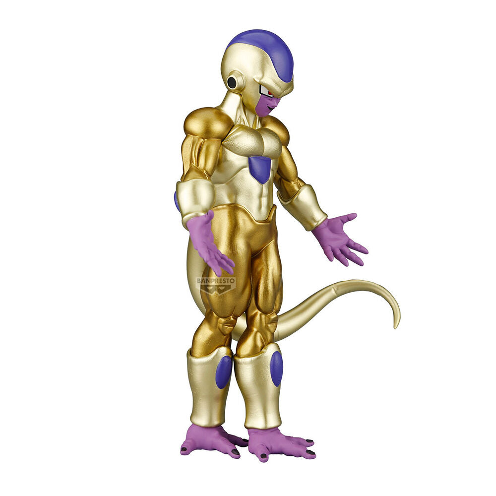 Figura banpresto dragon ball super solid edge works golden frieza