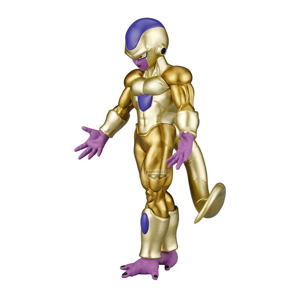 Figura banpresto dragon ball super solid edge works golden frieza