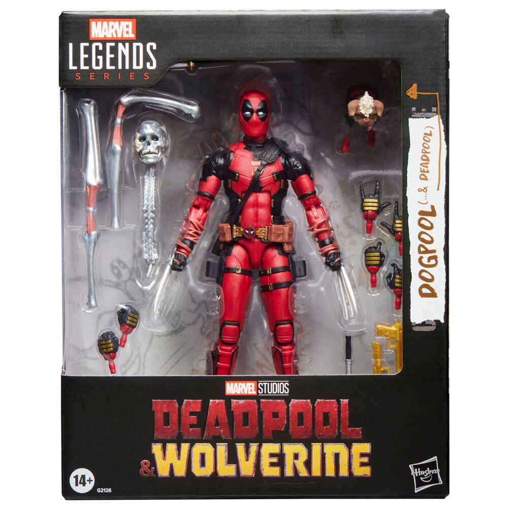 Deadpool & Wolverine Marvel Legends Figura Dogpool & Deadpool 15 cm