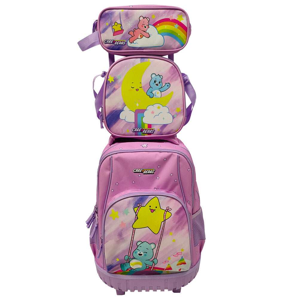 Set Trolley + portatodo + bolsa portameriendas Osos Amorosos Frikytopia