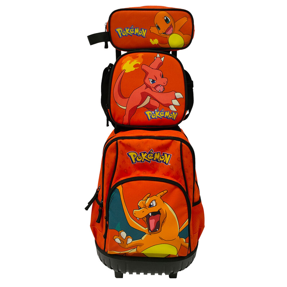 Set Trolley + portatodo + bolsa portameriendas Pokemon Frikytopia