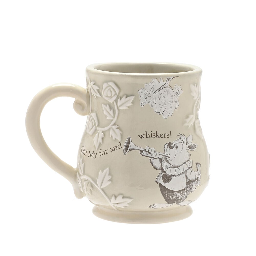 Taza Conejo Blanco Alicia en el Pais de las Maravillas Disney Frikytopia