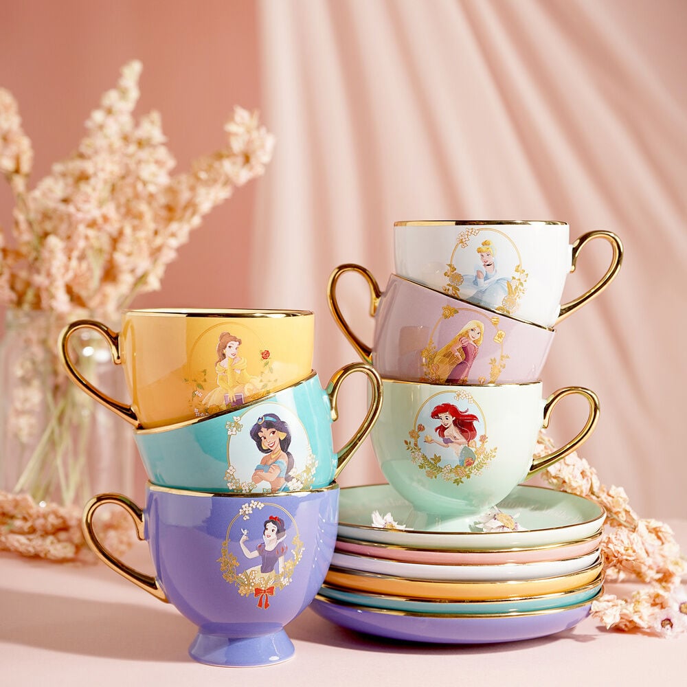 Taza te y platillo Cenicienta Princesas Disney