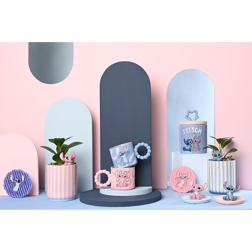 Set 4 posavasos ceramica Stitch Disney