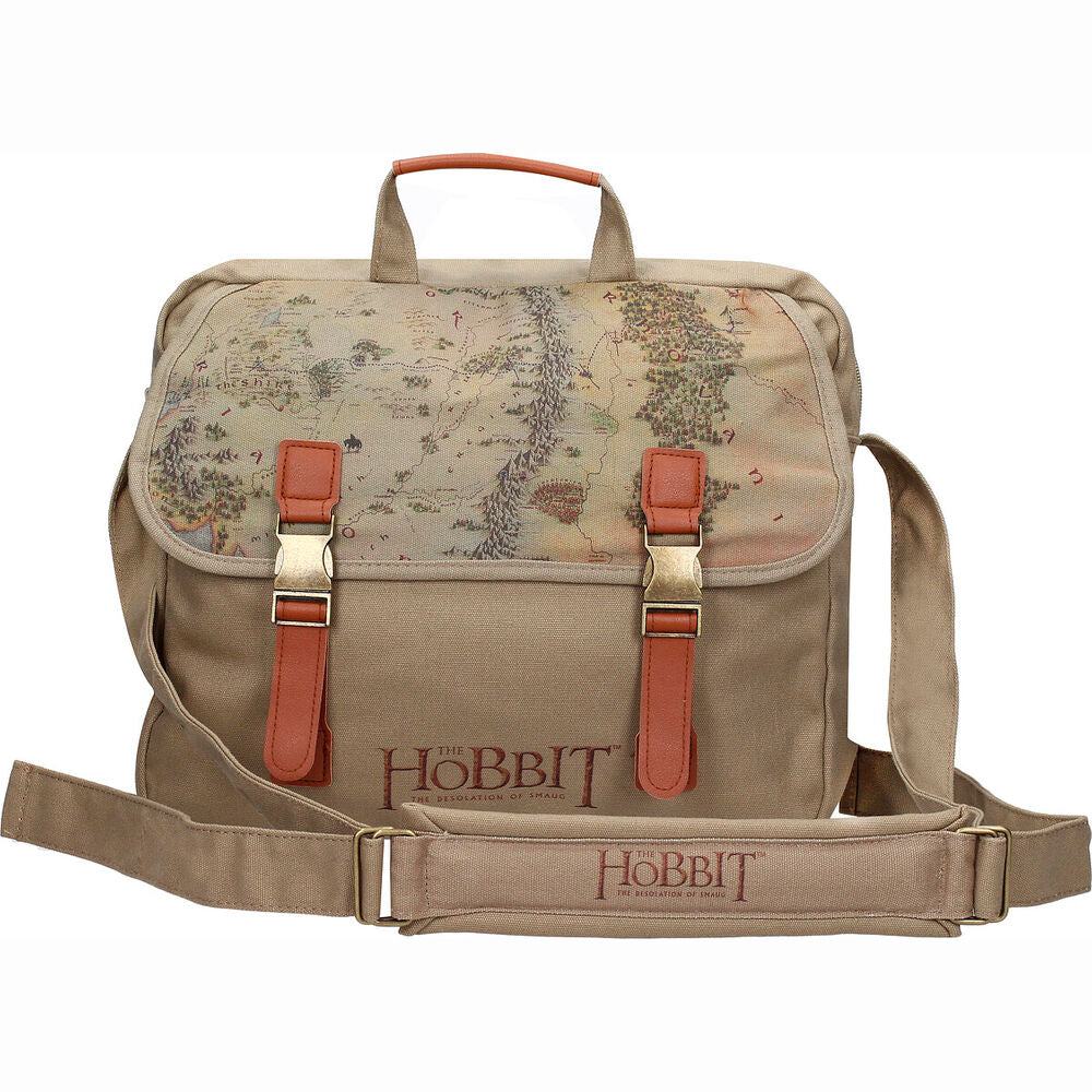 Bolso bandolera tela Mapa Hobbit Frikytopia