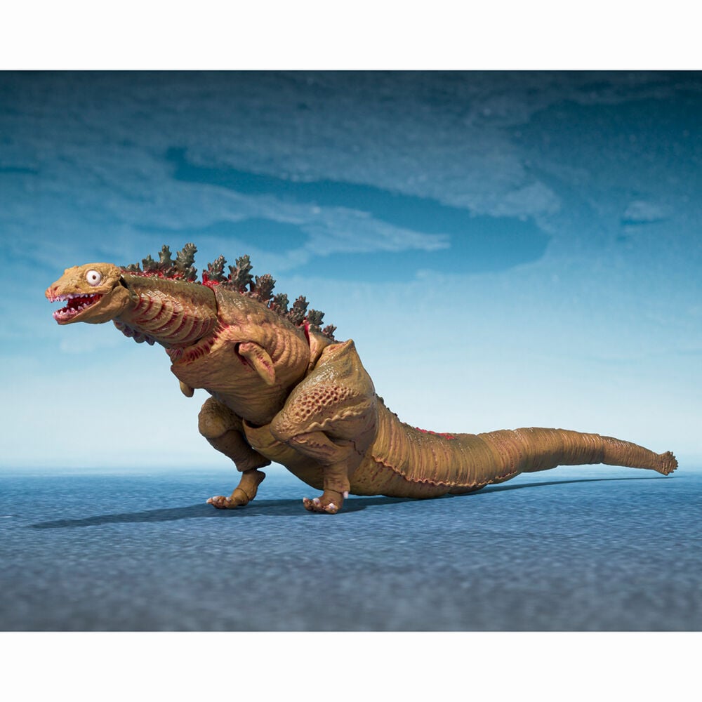 Set figuras S.H. MonsterArts The Second Form & Third Form & Giant Unidentified Creature Godzilla