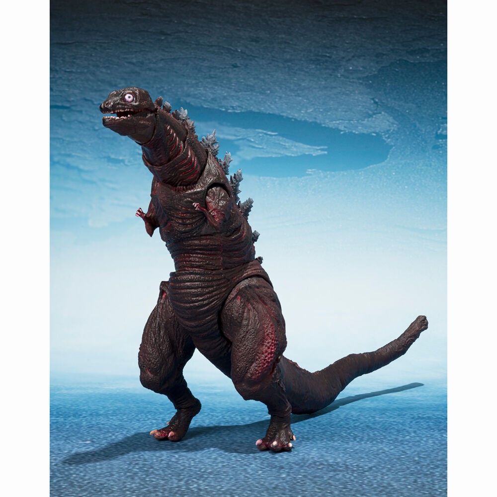 Set figuras S.H. MonsterArts The Second Form & Third Form & Giant Unidentified Creature Godzilla