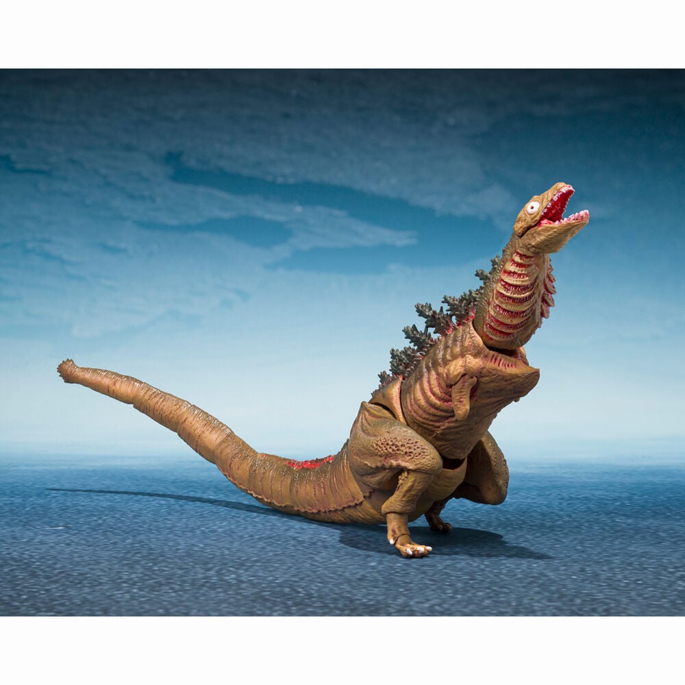Set figuras S.H. MonsterArts The Second Form & Third Form & Giant Unidentified Creature Godzilla
