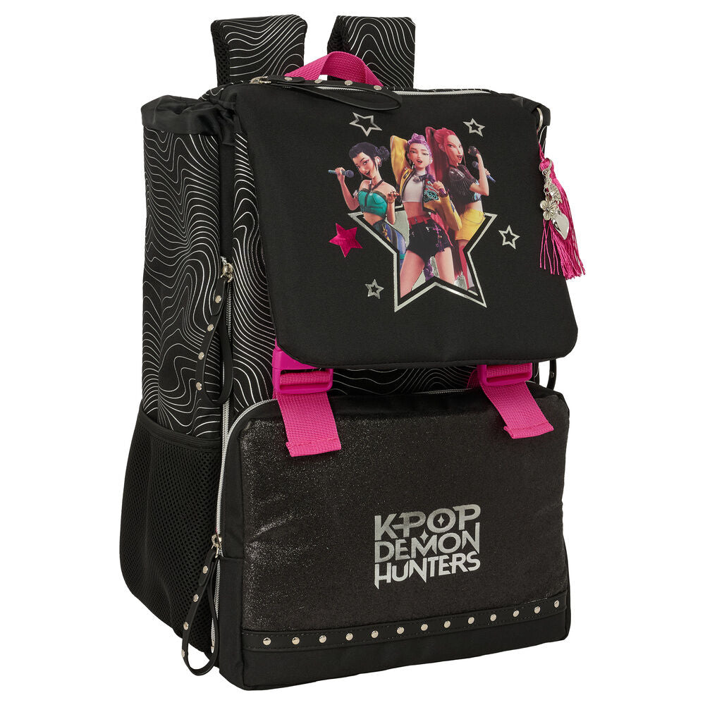 Mochila Energy Kpop Demon Hunters 41cm Frikytopia