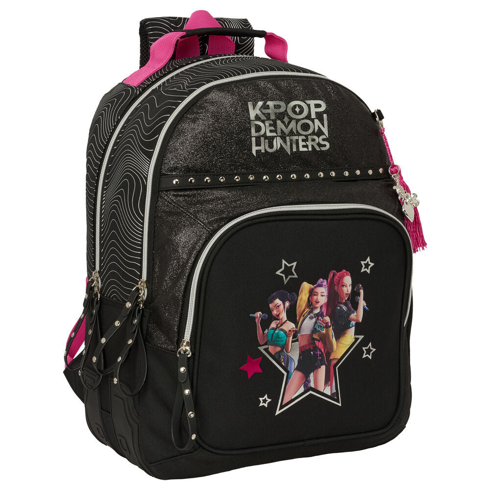 Mochila Energy Kpop Demon Hunters adaptable 42cm Frikytopia