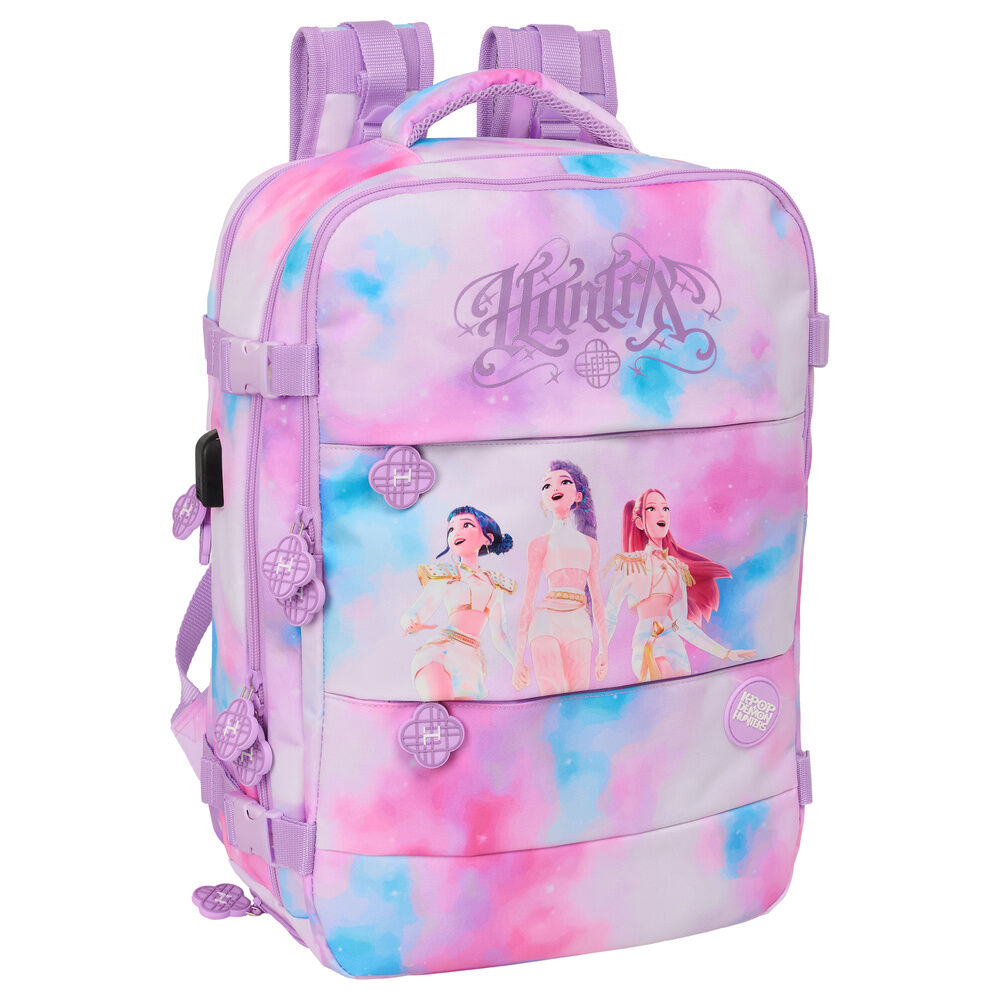 Mochila viaje cabina Artist Kpop Demon Hunters 44cm Frikytopia