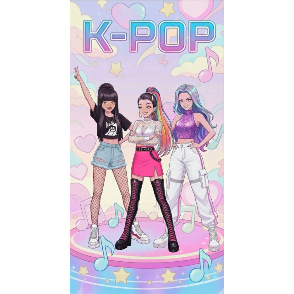 Toalla Kpop microfibra Frikytopia