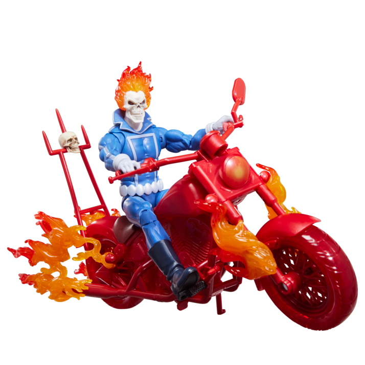 Ghost Rider Marvel Legends Figura Johnny Blaze with Motorcycle 15 cm