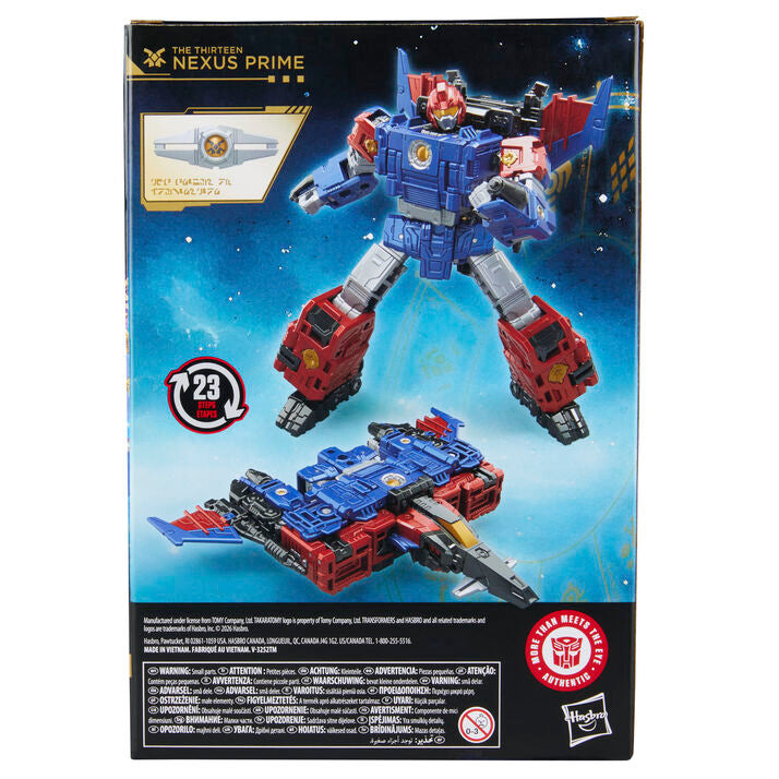 Figura hasbro transformers age of the primes the thirteen nexus prime