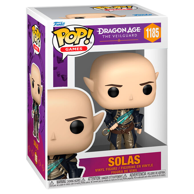 Dragon Age: The Veilguard POP! Games Vinyl Figura Solas 9 cm
