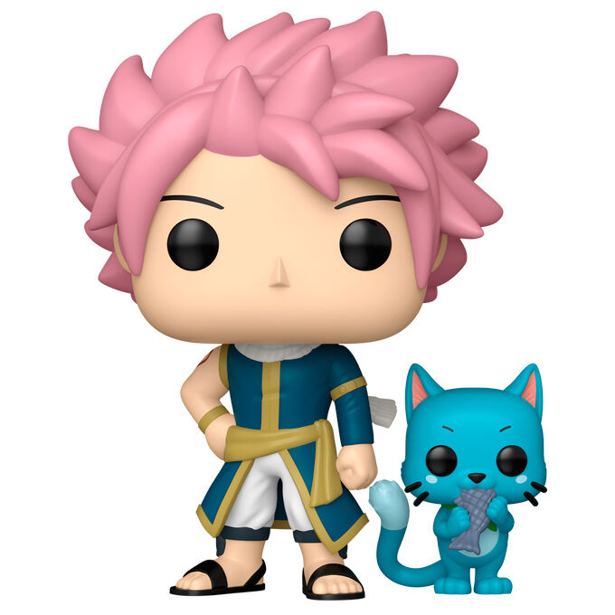 Figura POP Fairy Tail 100 Years Quest Natsu with Happy Frikytopia