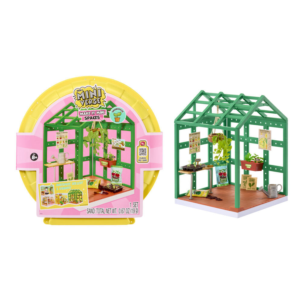 Playset Miniverse Make It Mini Spaces Invernadero Frikytopia