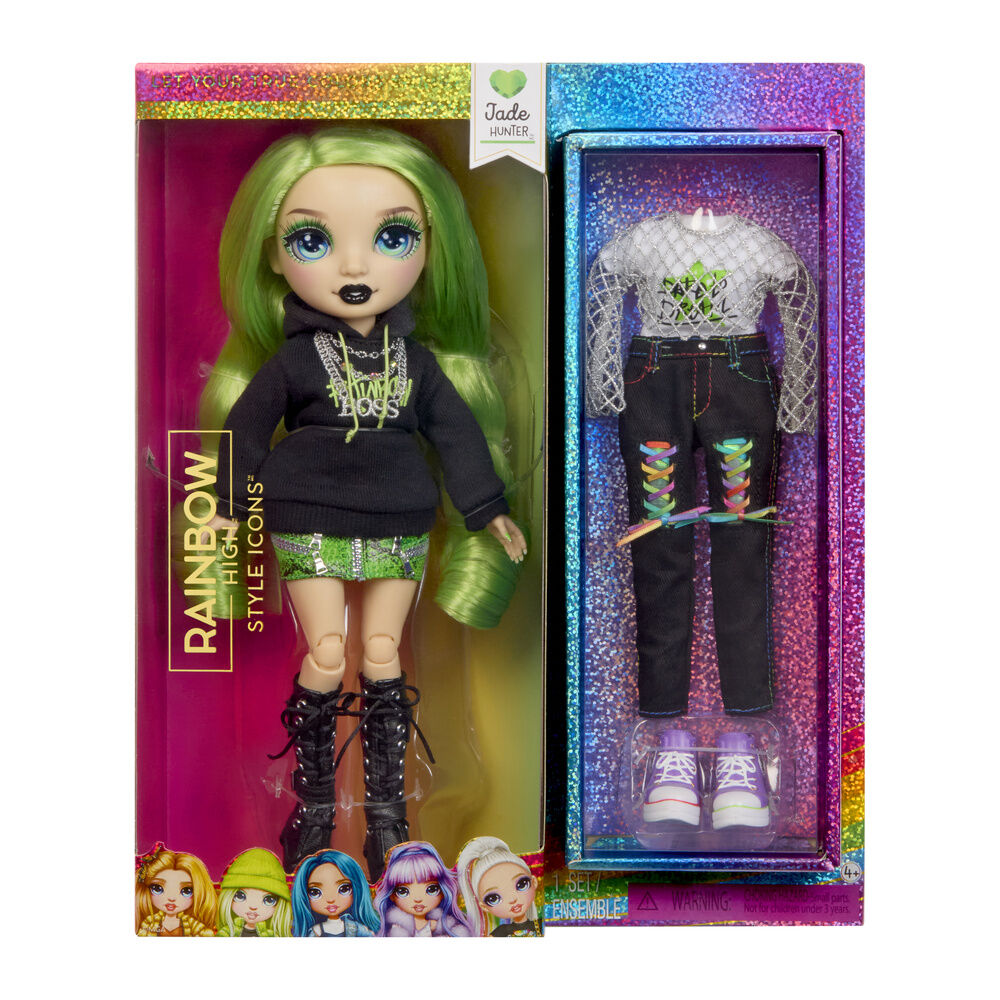 Muñeca Jade Style Icons Fashion Dolls Rainbow High Frikytopia