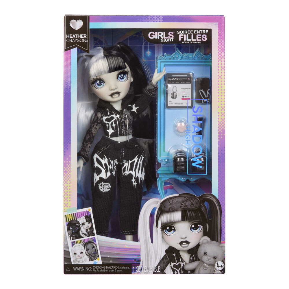 Muñeca Heather Fashion Doll Girls Night Shadow High Frikytopia