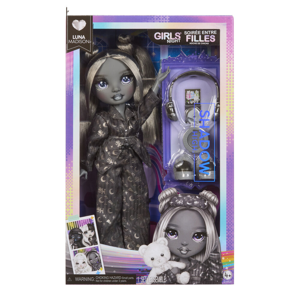 Muñeca Luna Fashion Doll Girls Night Shadow High Frikytopia