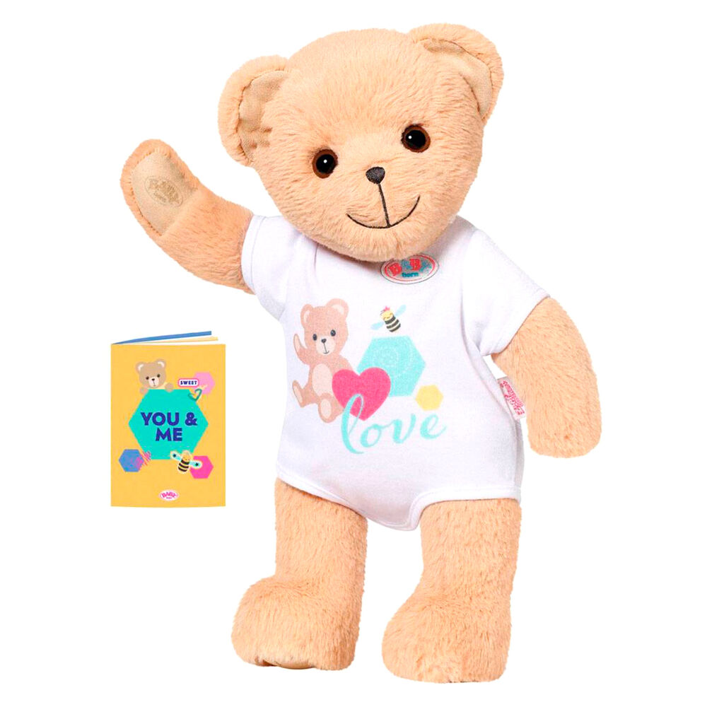 Muñeco peluche Osito Blanco Baby Born 36cm Frikytopia