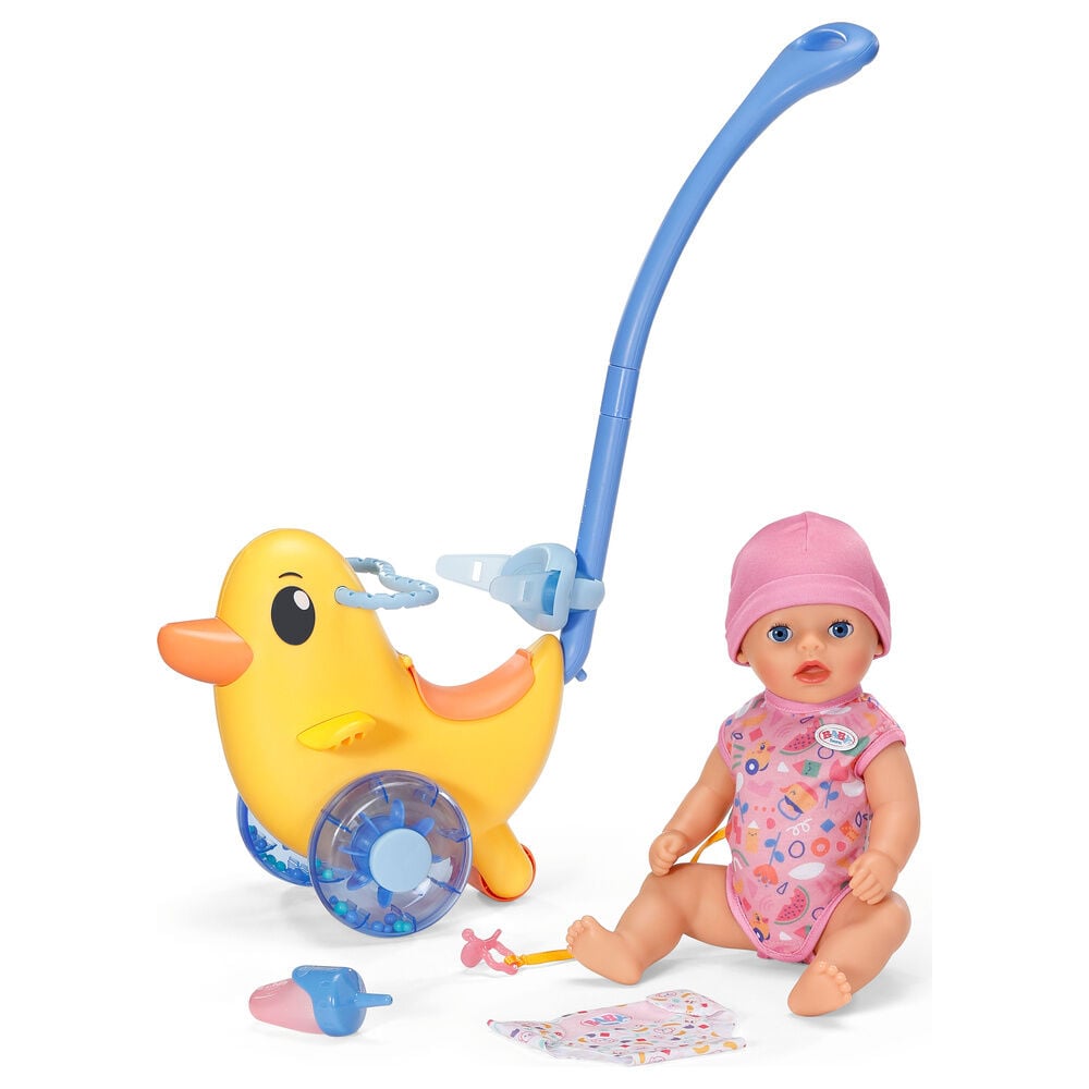 Muñeca Lena + Patito Berta Baby Born 36cm