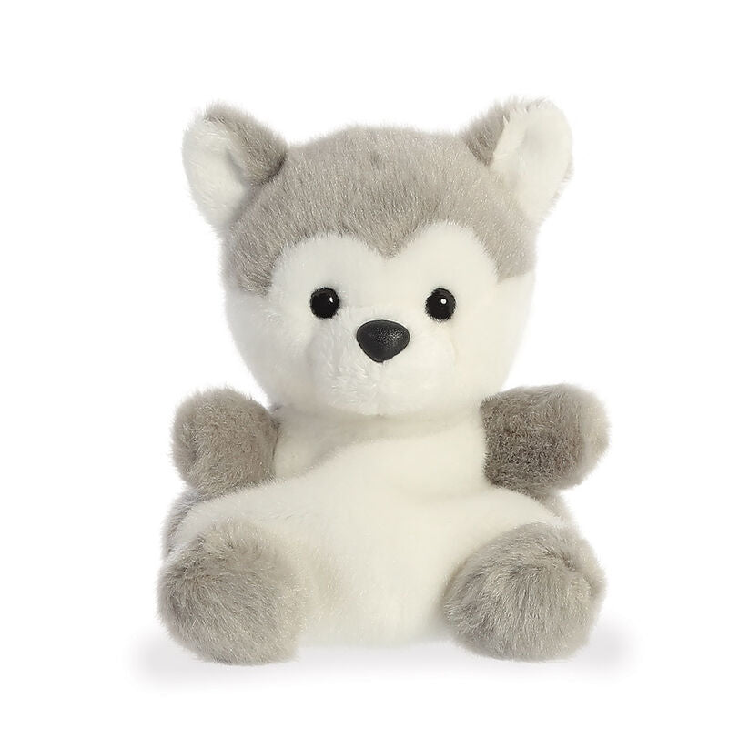 Peluche Husky Palm Pals 13cm Frikytopia