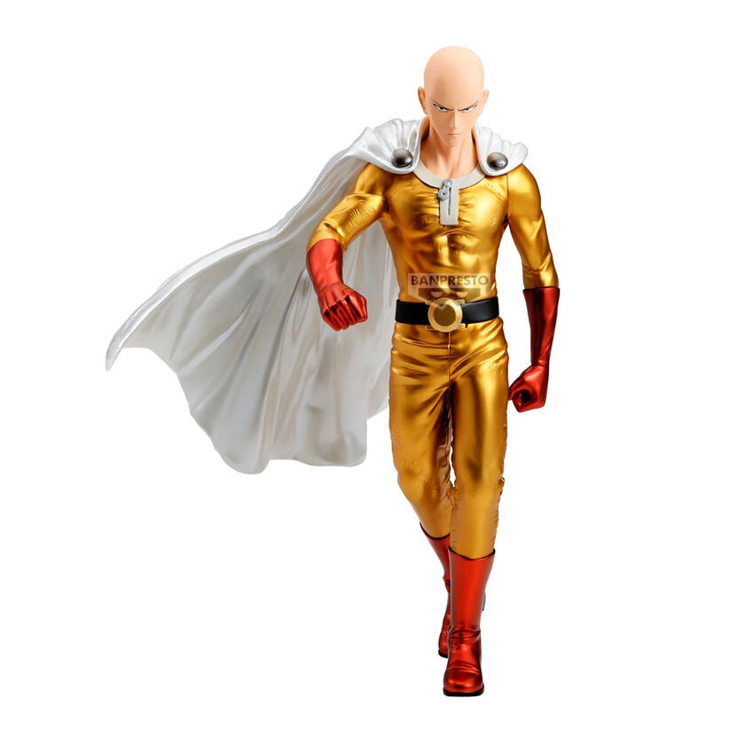 Figura Saitama Metallic Ver Grandista One Punch Man 27cm Frikytopia