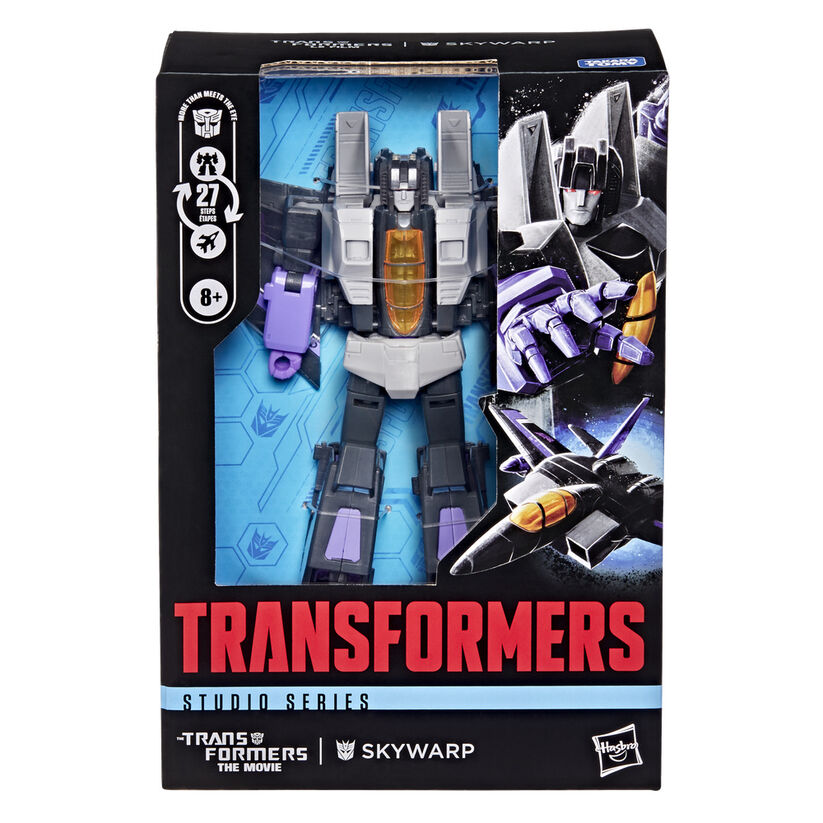 Figura hasbro transformers studio series skywarp