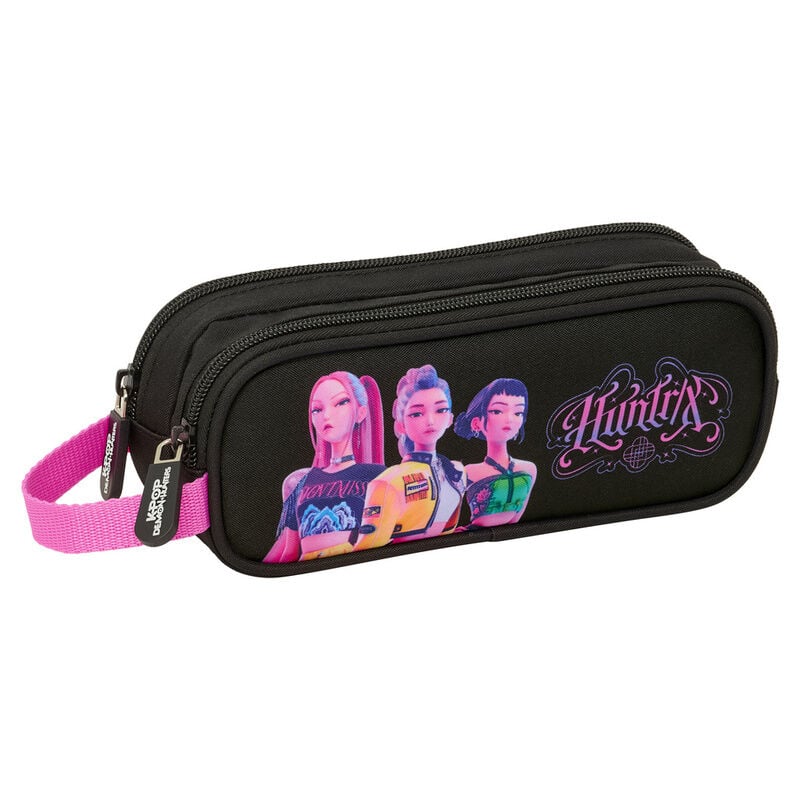 Portatodo Negra Kpop Demon Hunters doble Frikytopia