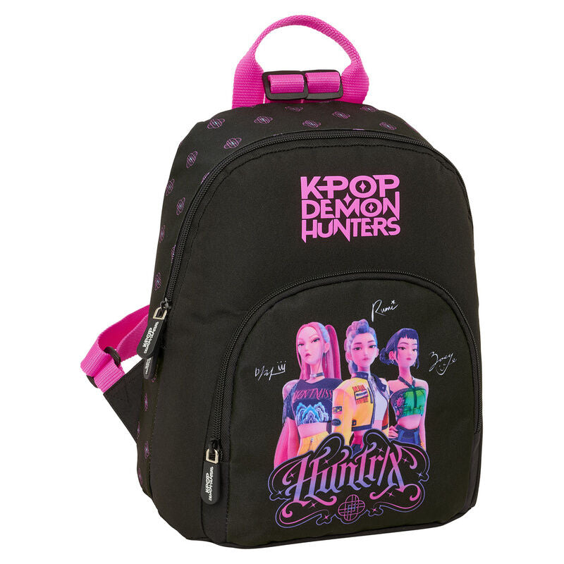 Mochila Negra Kpop Demon Hunters Frikytopia