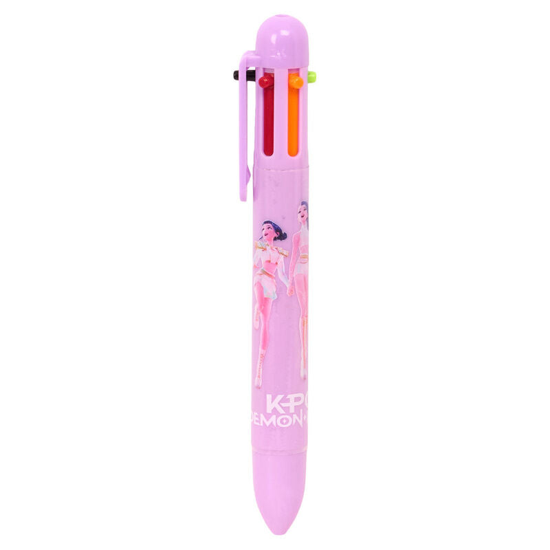 Set Diario + Boligrafo candado Stationery Kpop Demon Hunters