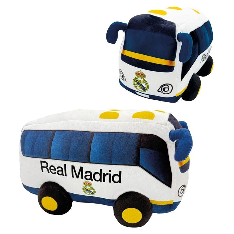 Peluche Autobus Real Madrid 32cm Frikytopia
