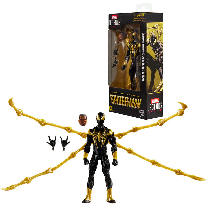 Spider-Man Marvel Legends Figura Iron Spider (Aaron Davis) 15 cm