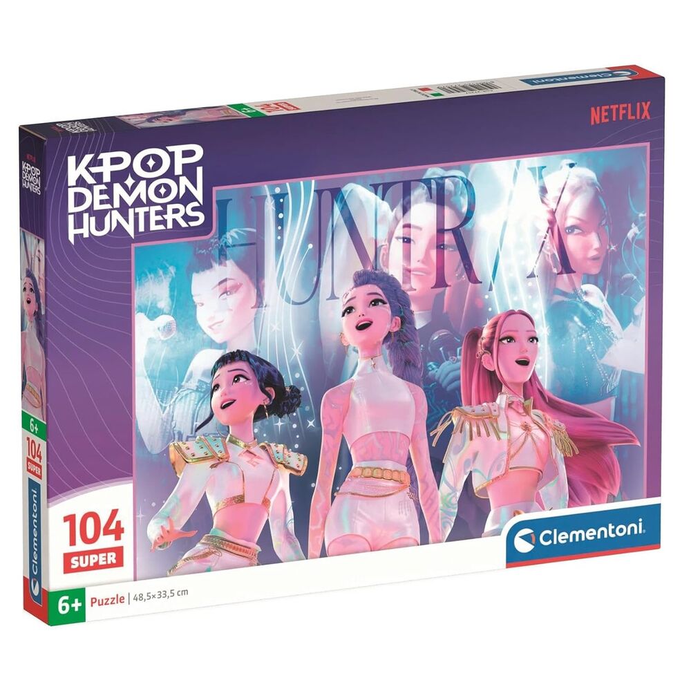 Puzzle 1 Super Kpop Demon Hunters 104pzs Frikytopia