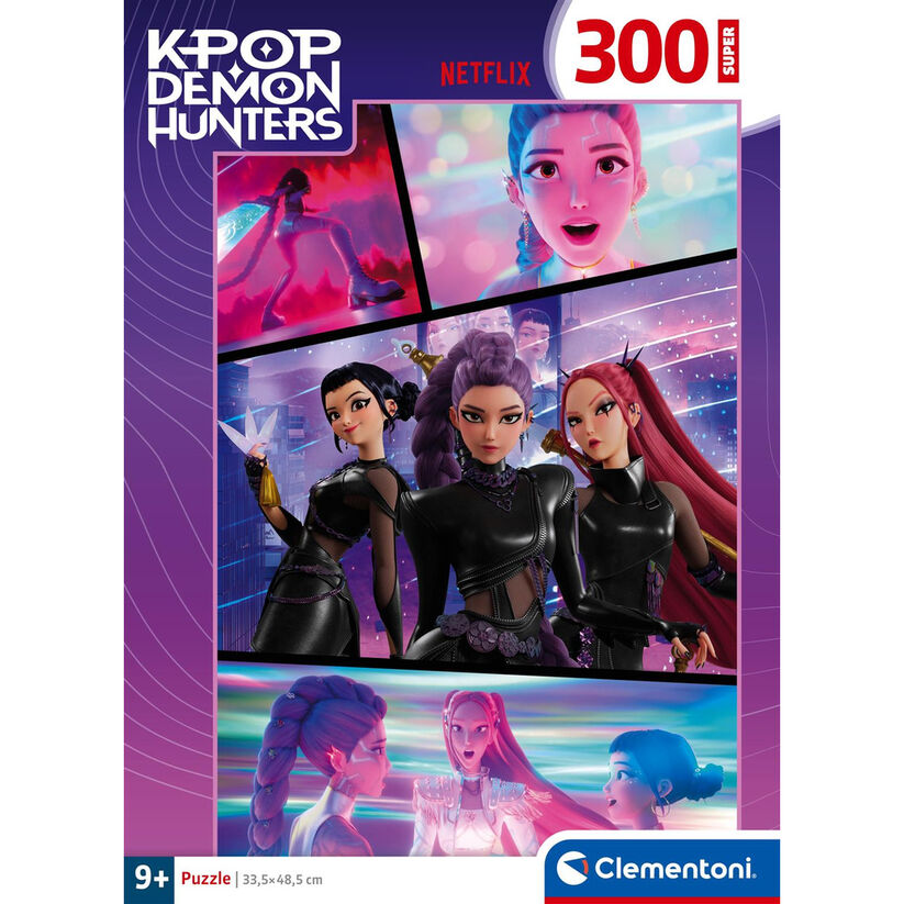 Puzzle Super Kpop Demon Hunters 300pzs Frikytopia