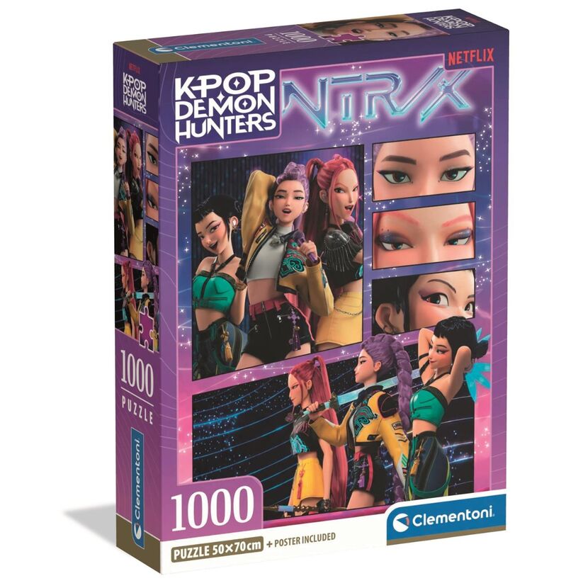 Puzzle 2 CB Kpop Demon Hunters 1000pzs Frikytopia
