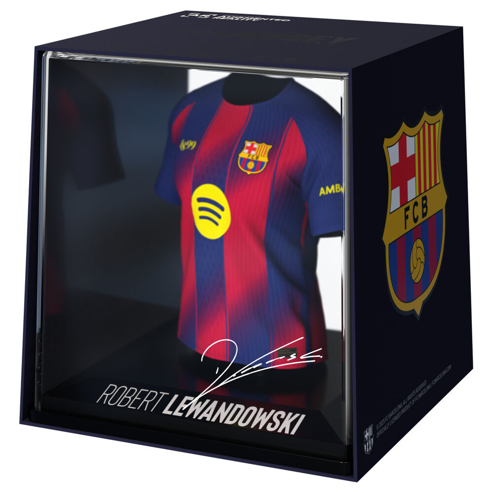 Figura Mini Camiseta Lewandowski FC Barcelona Frikytopia