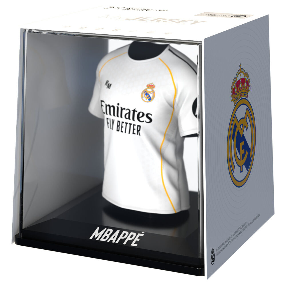Figura Mini Camiseta Mbappe Real Madrid Frikytopia