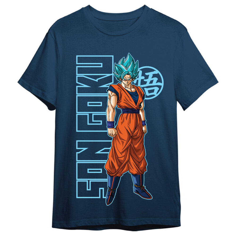 Camiseta Goku Super Saiyan Dragon Ball Super adulto Frikytopia