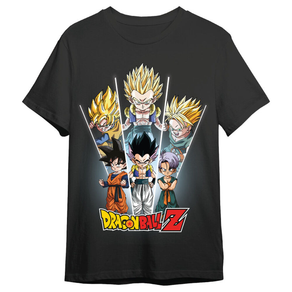 Dragon Ball Camiseta Gotrunks Negro Talla M