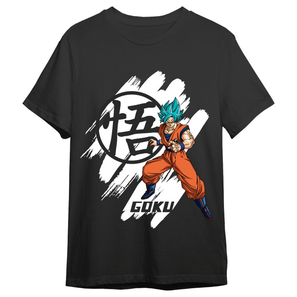 Camiseta Goku Super Saiyan Blue Dragon Ball Super adulto Frikytopia
