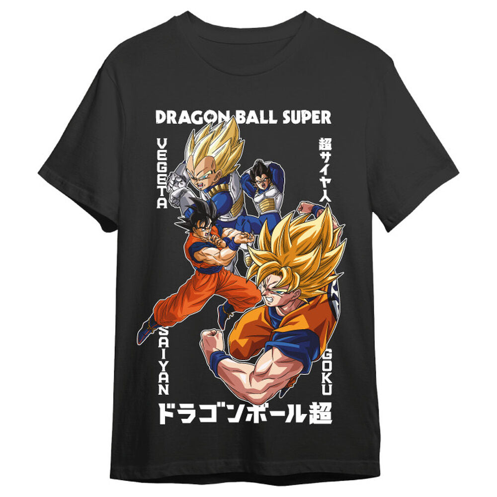 Camiseta Vegeta & Goku Dragon Ball Super adulto Frikytopia